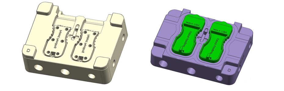 custom Beryllium Copper injection Mold